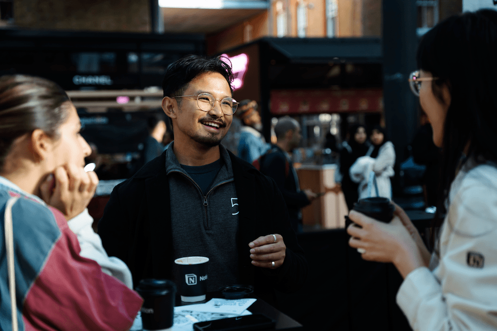 Coffee pop-up in London