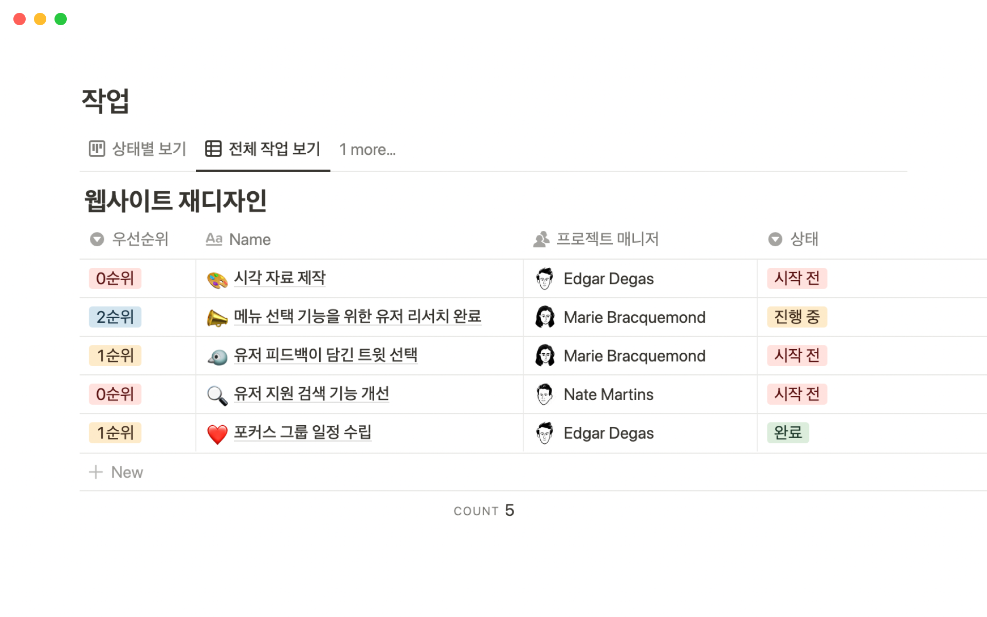 업무 맥락 제공, 목표 설정, 에지 케이스 발견, 프로덕트 개선 계획 수립까지 한 곳에서 해결하세요.